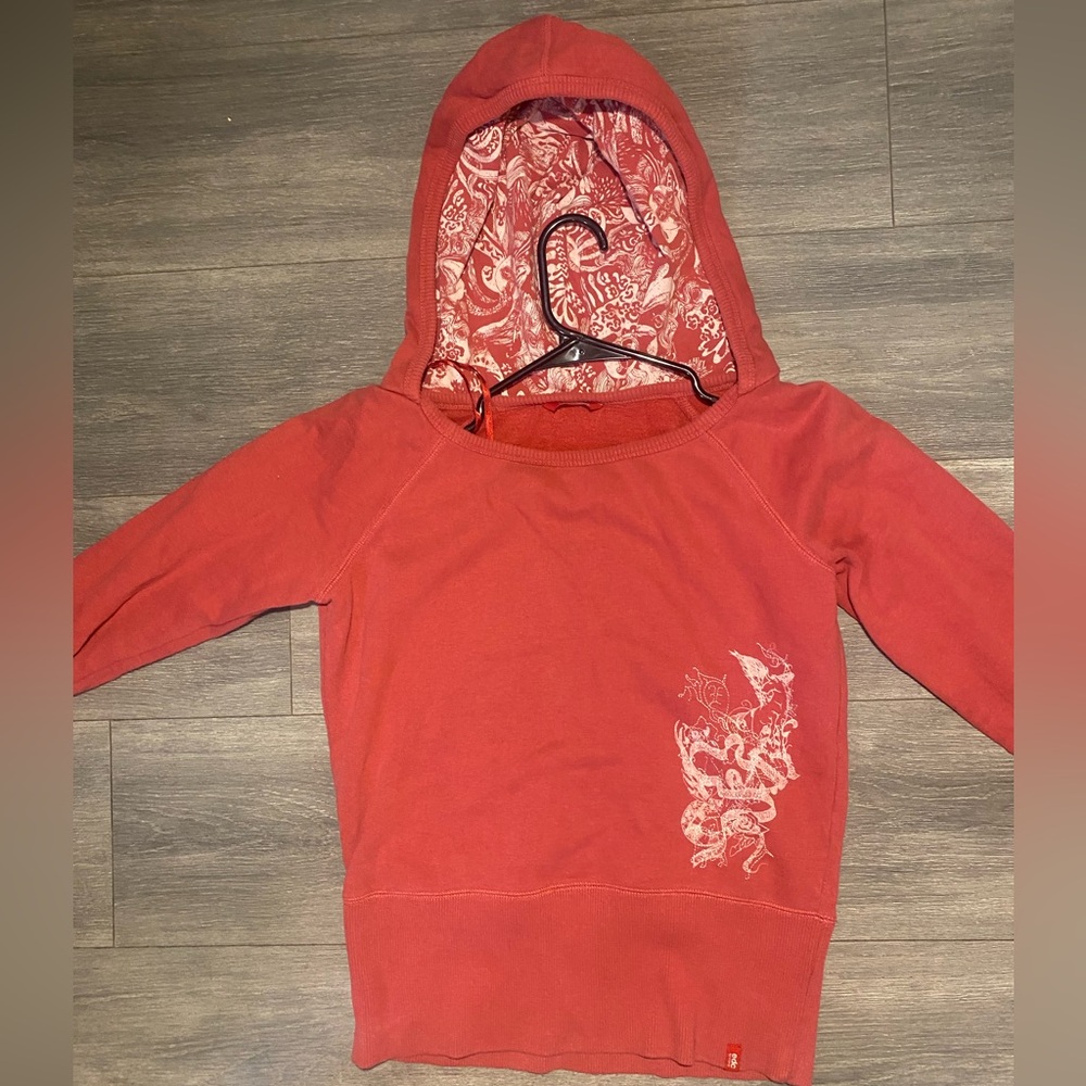 edc by esprit y2k size XL chestnut hoodie shirt 🍑